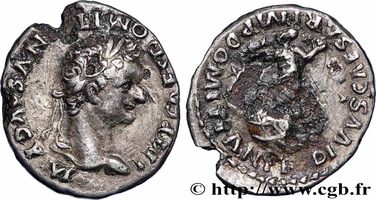 DOMITIANUS Denier fVZ/fSS