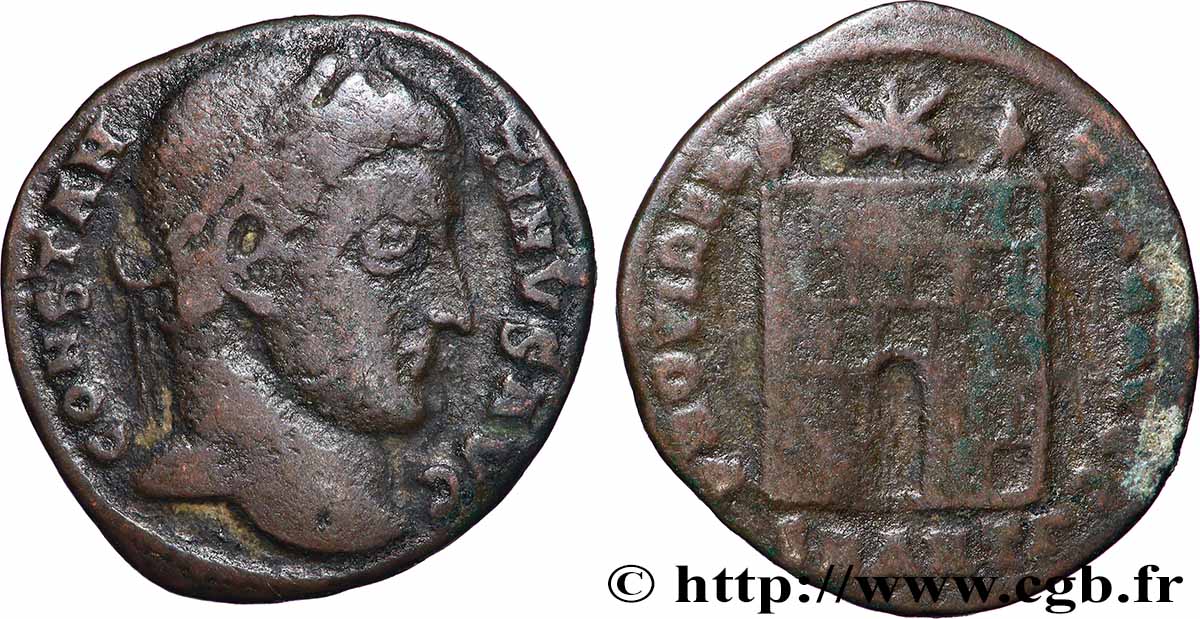 CONSTANTIN Ier LE GRAND Centenionalis ou nummus TB+