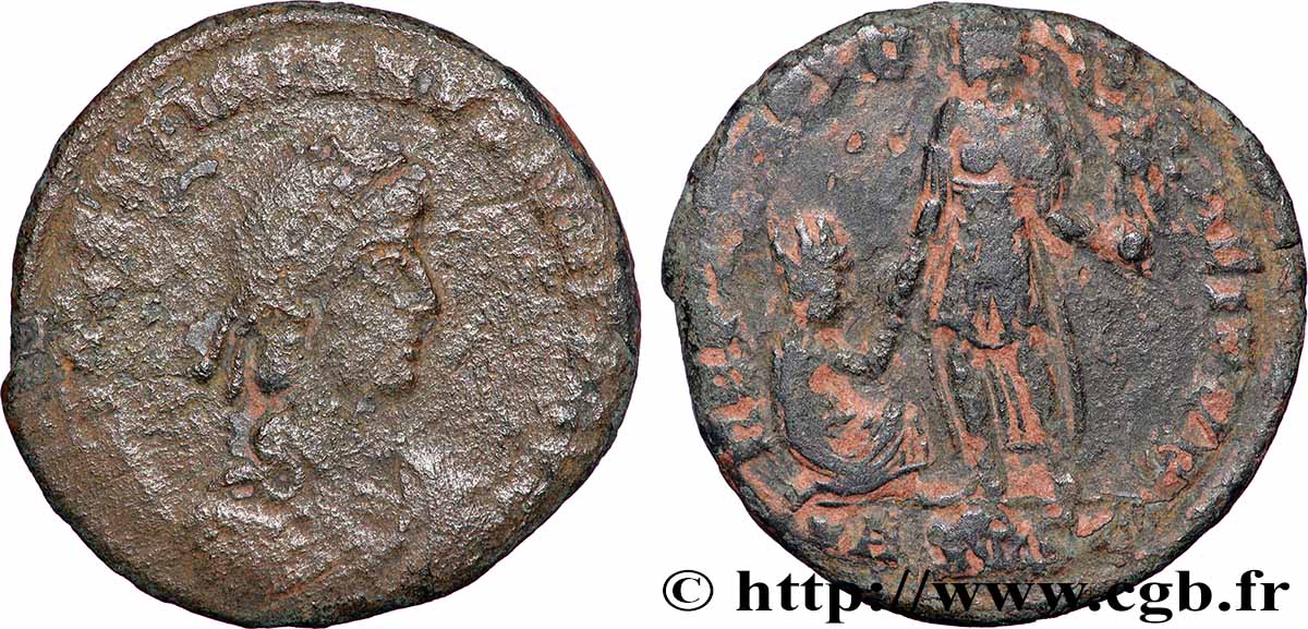 VALENTINIANUS II Maiorina pecunia fSS
