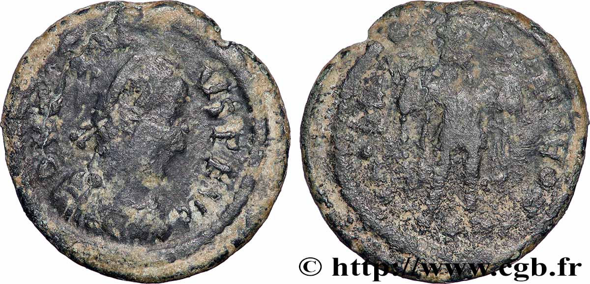 HONORIUS Maiorina pecunia S