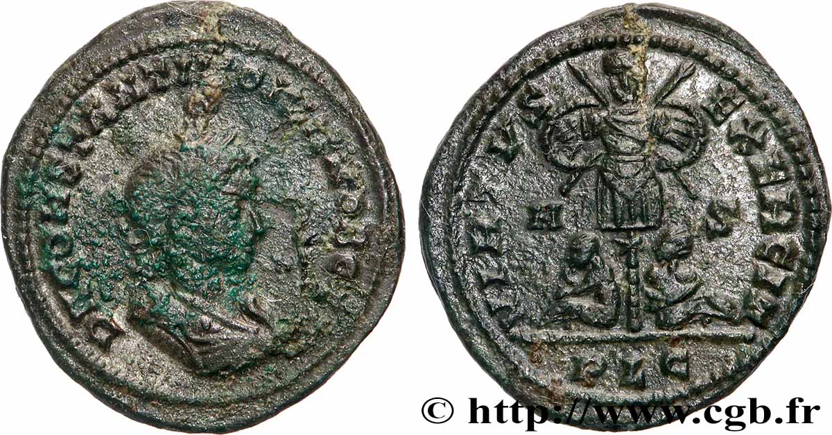 CONSTANTIN II Centenionalis ou nummus TTB/TB+