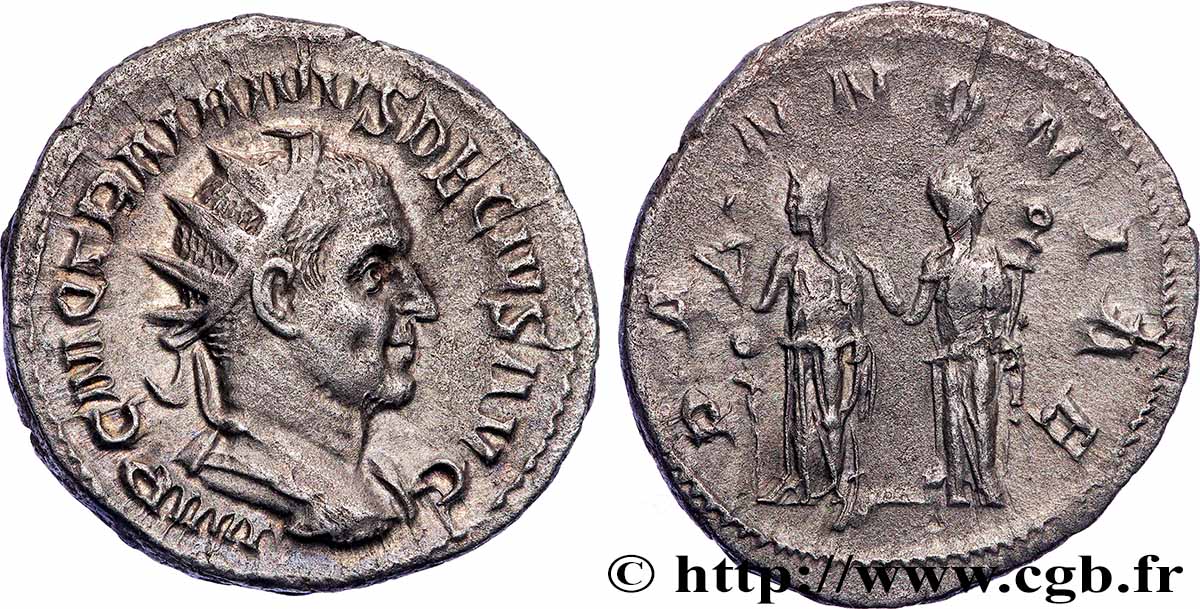 TRAJAN DECIUS Antoninien AU