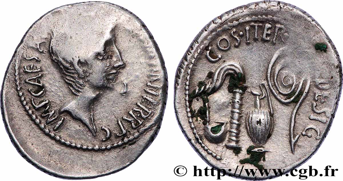 OCTAVIAN Denier AU