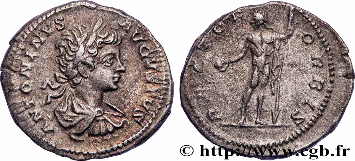CARACALLA Denier TTB+