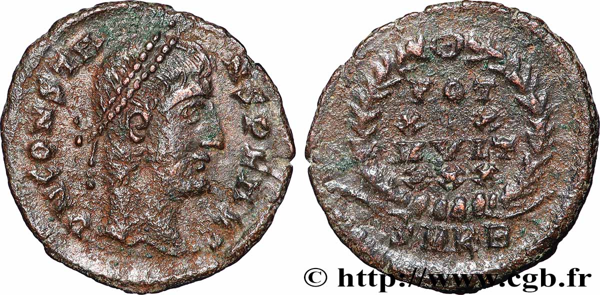 CONSTANS Centenionalis ou nummus TTB