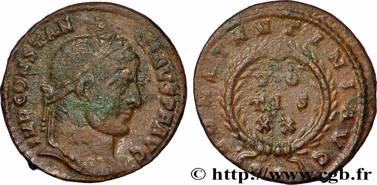 CONSTANTINUS I DER GROßE Centenionalis ou nummus SS
