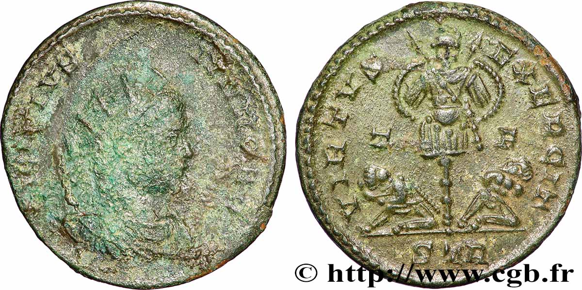 LICINIUS II Centenionalis ou nummus TB+/TTB+