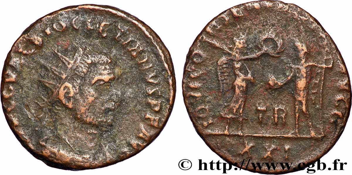 DIOCLÉTIEN Aurelianus TB+/TTB