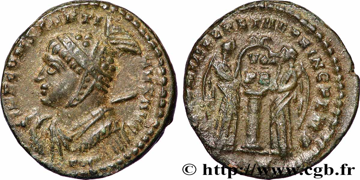CONSTANTINE I THE GREAT Centenionalis ou nummus AU