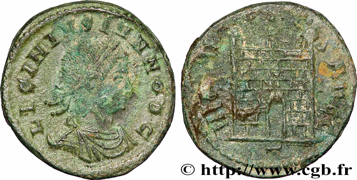 LICINIO II FIGLIO Follis ou nummus BB/q.BB