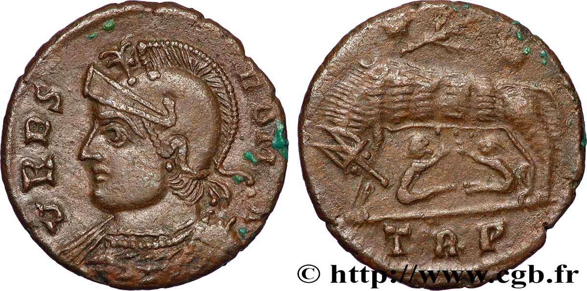 ROME Centenionalis ou nummus TTB+