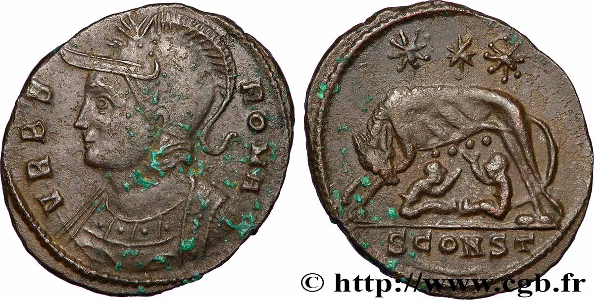 ROME Centenionalis ou nummus TTB+