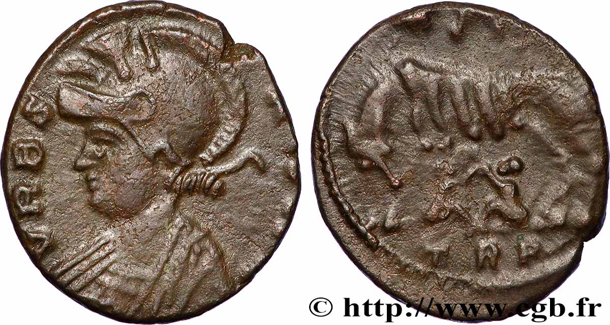 ROME Centenionalis ou nummus TTB+