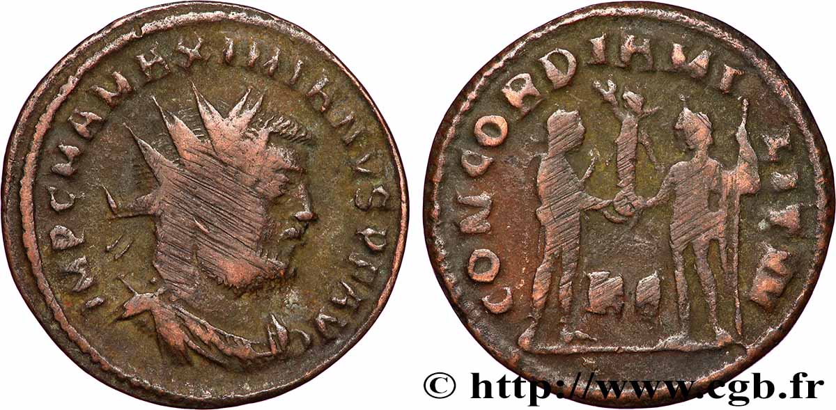 MAXIMIEN HERCULE Pseudo ou néo-aurelianus TB+