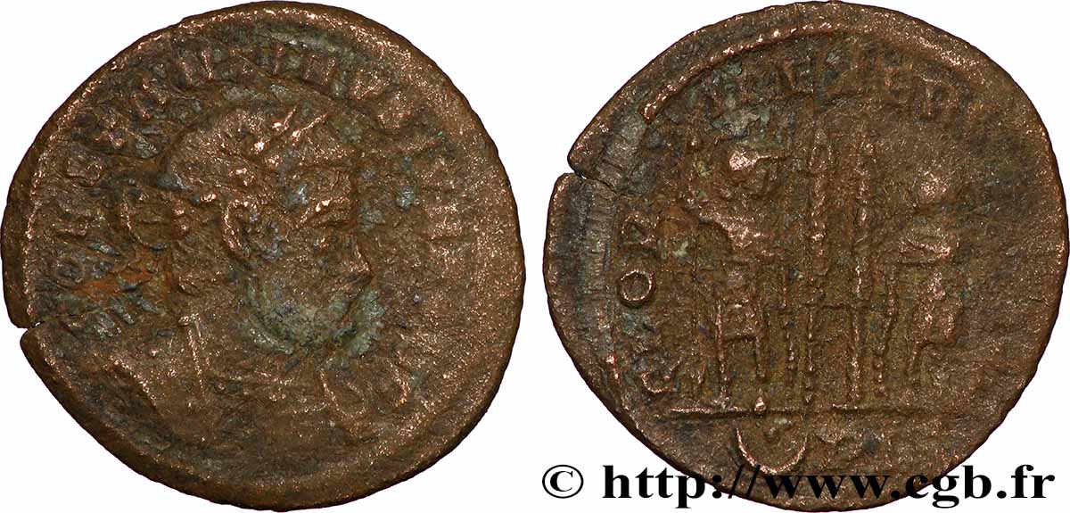 CONSTANTIN II Centenionalis ou nummus TB+