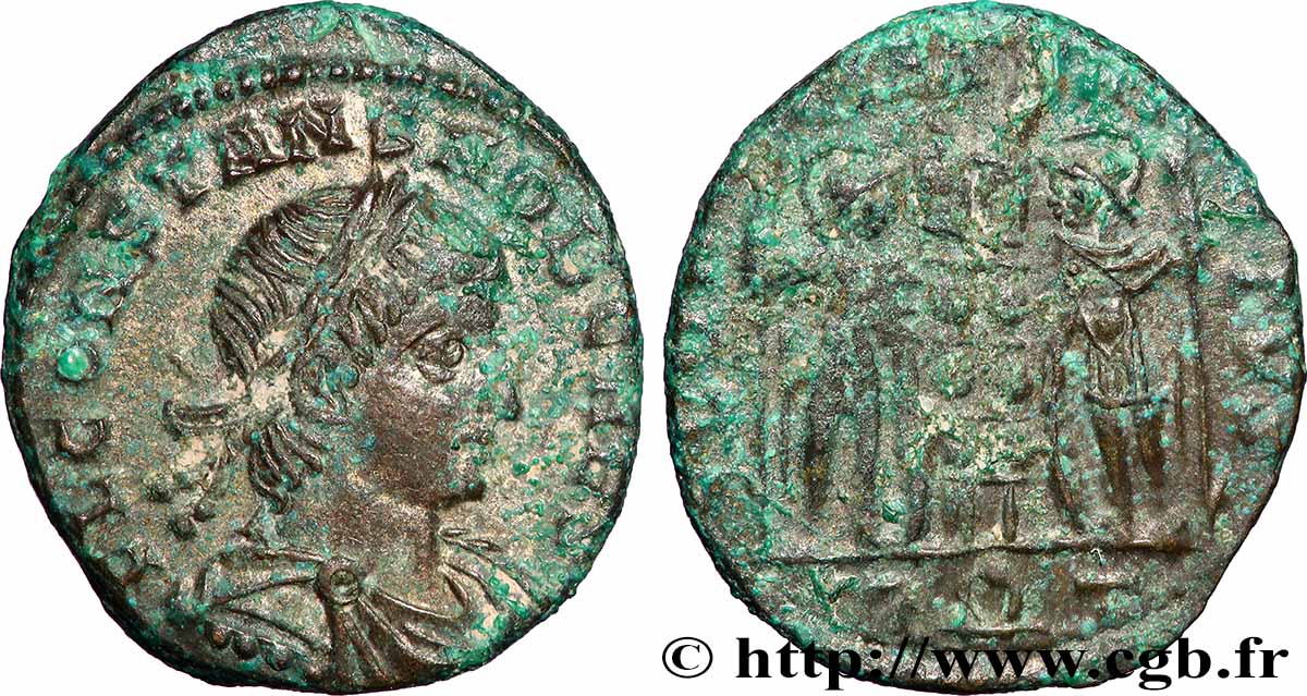 CONSTANS Centenionalis ou nummus TTB+