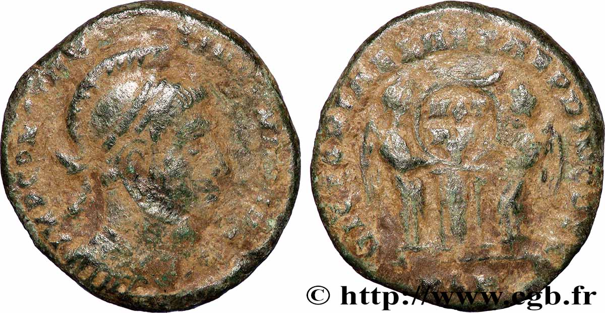 CONSTANTIN Ier LE GRAND Centenionalis ou nummus TB/TB+