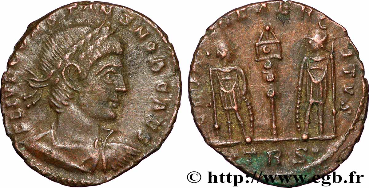 CONSTANS Centenionalis ou nummus TTB+