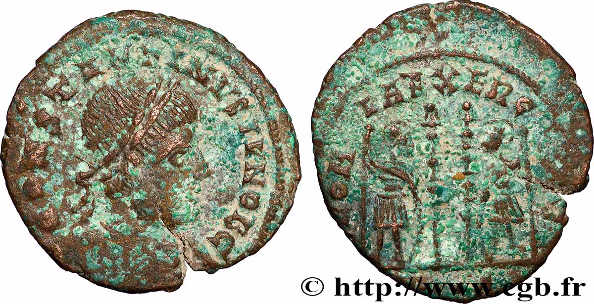 CONSTANTINE II Centenionalis ou nummus XF