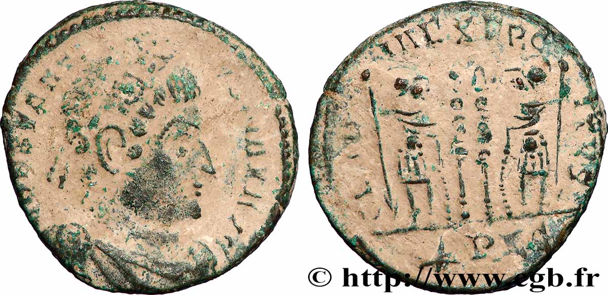 CONSTANTIN Ier LE GRAND Centenionalis ou nummus TB+/TTB