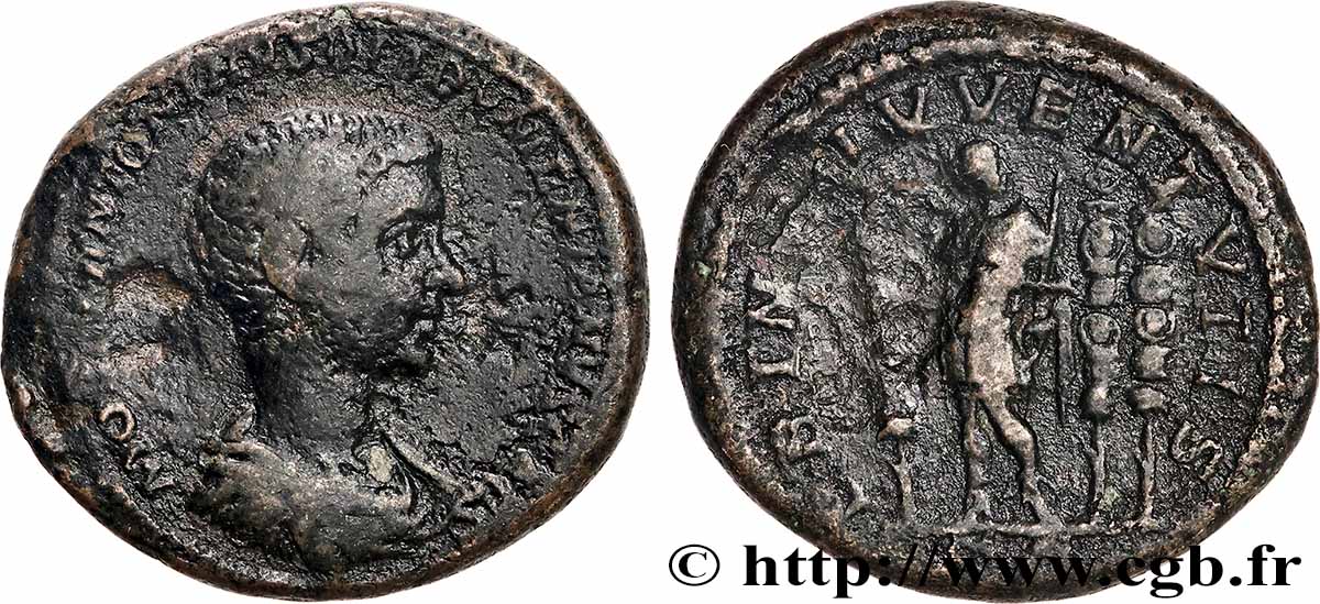 DIADUMENIANO Moyen bronze, dupondius ou as BB/q.BB