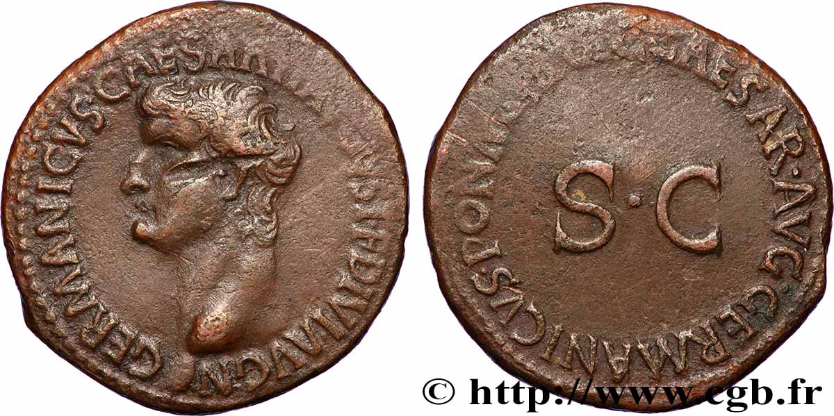 GERMANICUS As XF