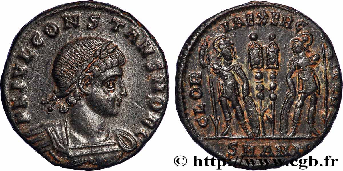 CONSTANS Centenionalis ou nummus TTB+