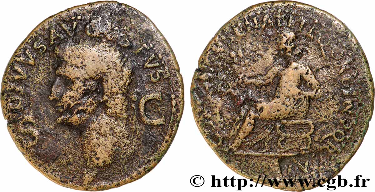 AUGUSTUS Dupondius VF