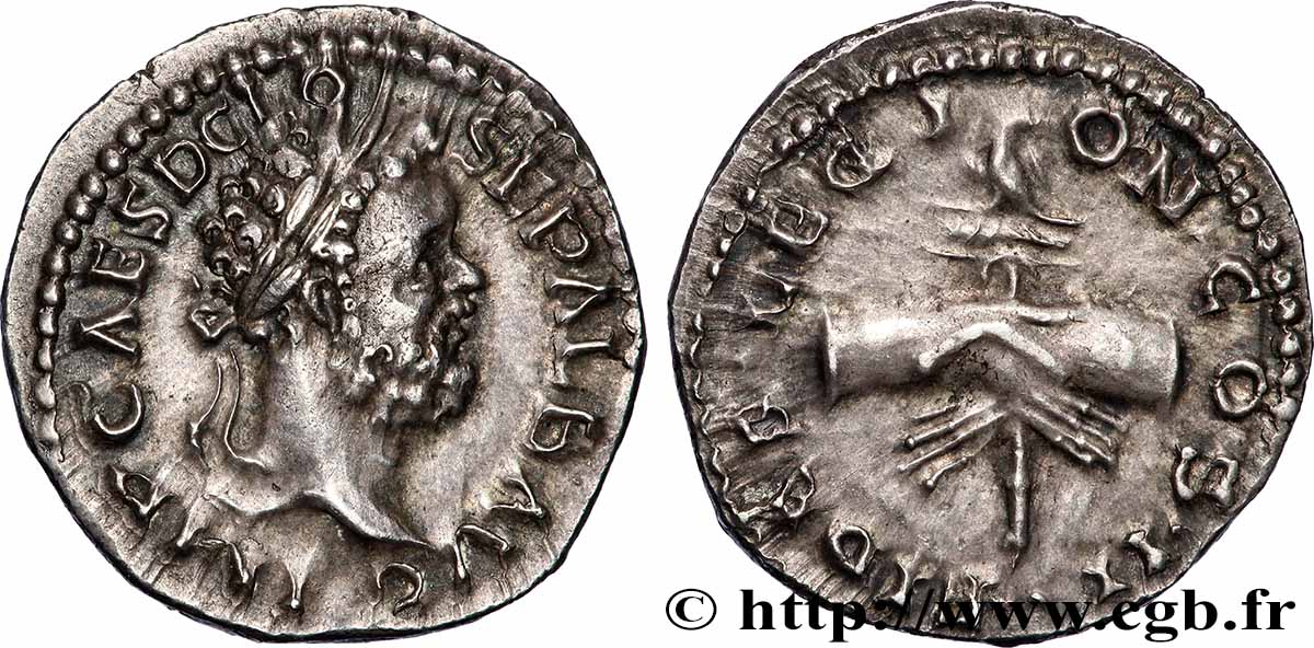 CLODIUS ALBINUS Denier MS