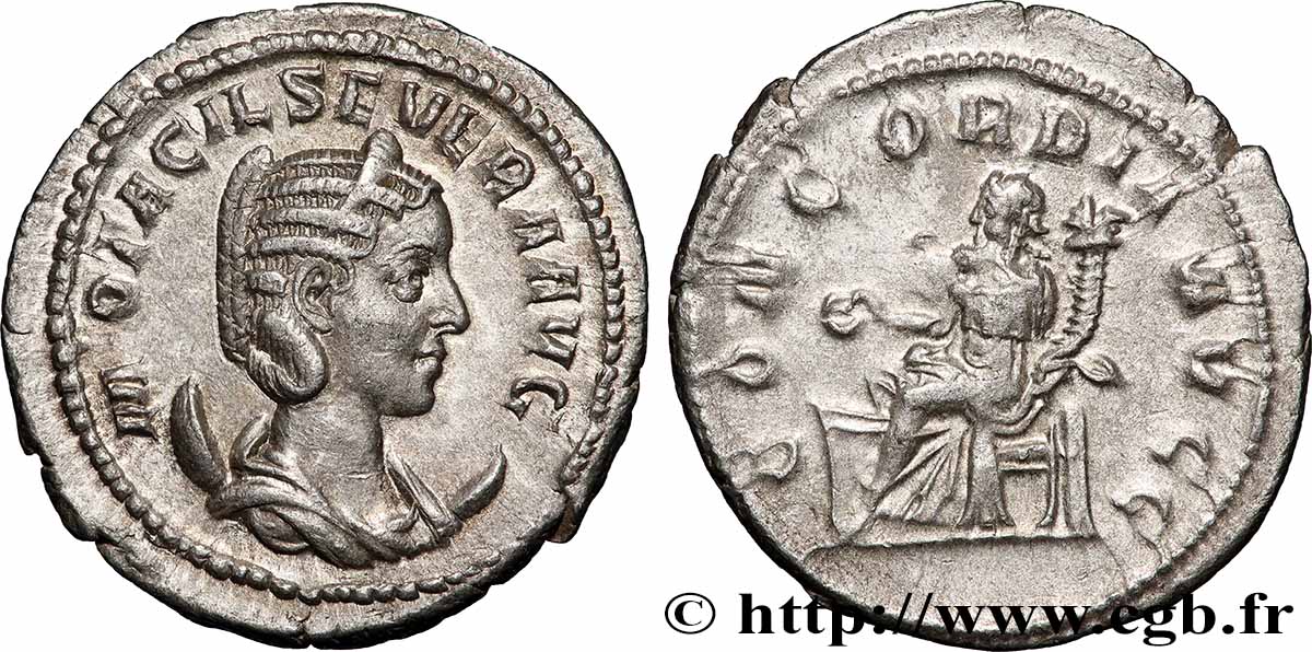 OTACILIA SEVERA Antoninien SUP/TTB+
