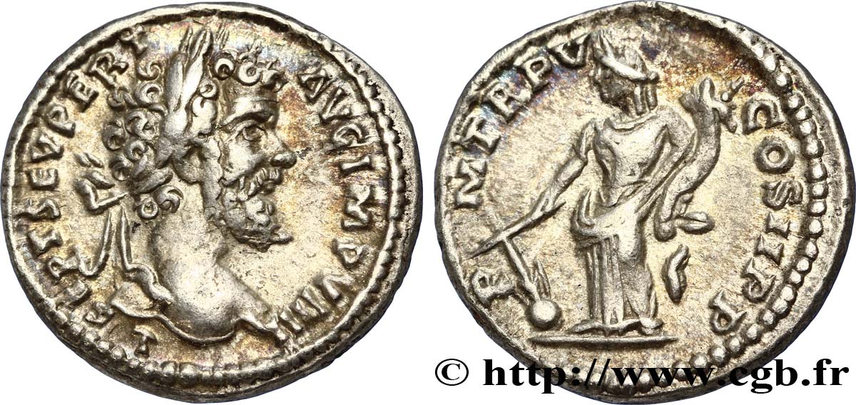 SEPTIME SÉVÈRE Denier TTB+