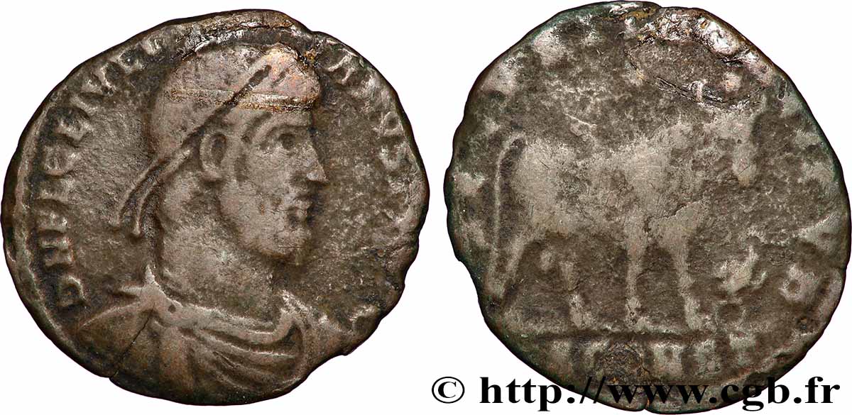 JULIAN II THE PHILOSOPHER Double maiorina VF/VF