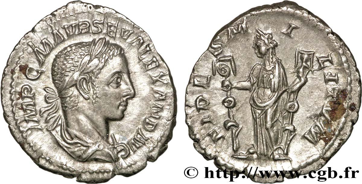 ALEXANDRE SÉVÈRE Denier SPL