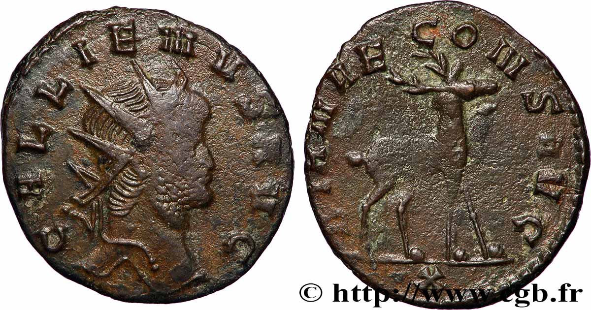 GALLIENUS Antoninien XF
