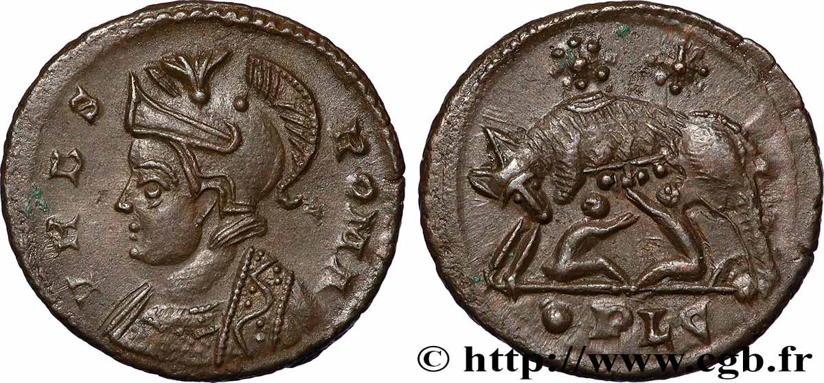 ROMA Centenionalis ou nummus AU/AU