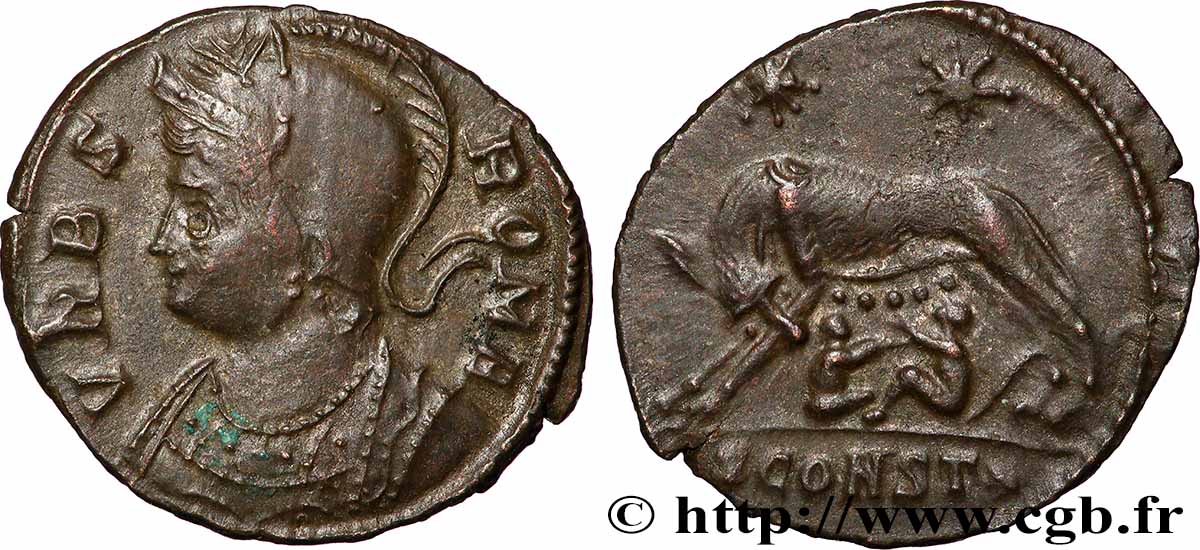 ROMA Centenionalis ou nummus MBC+