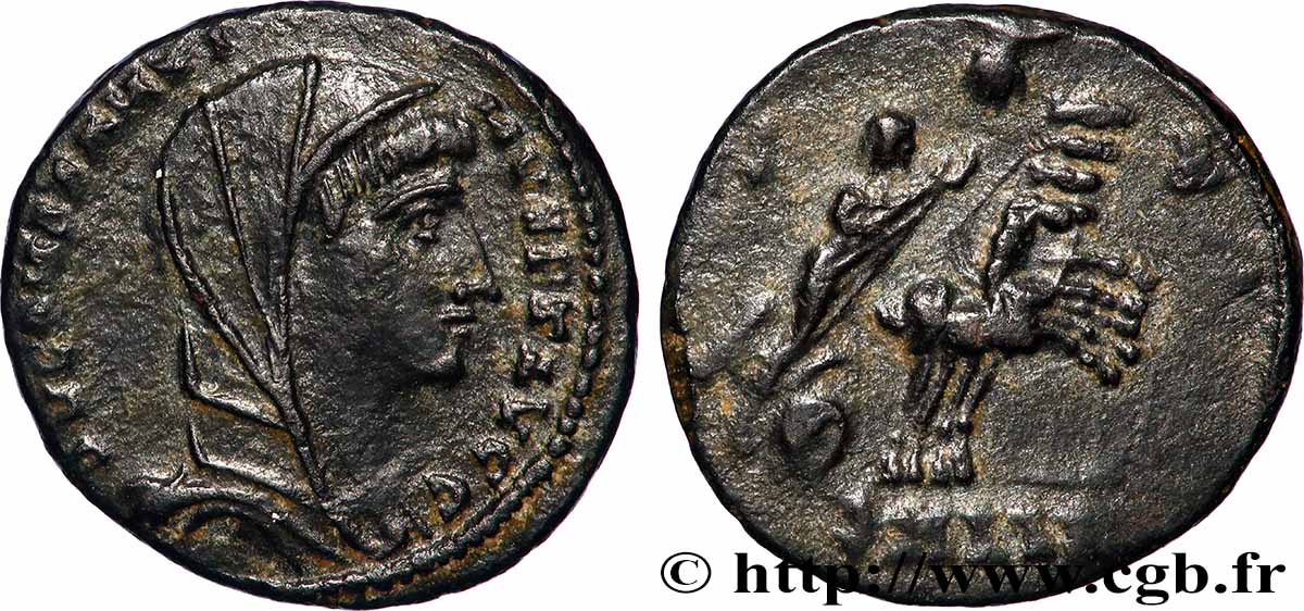 CONSTANTINE I THE GREAT Centenionalis ou nummus AU