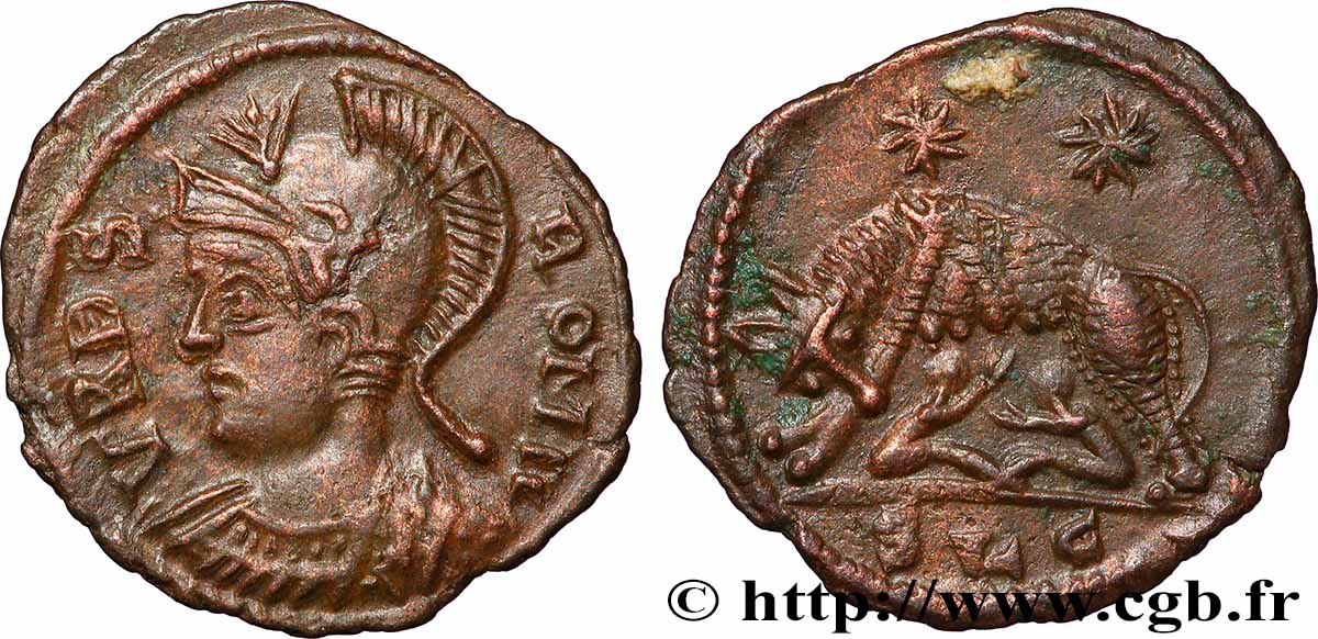 ROMA Centenionalis ou nummus MBC+