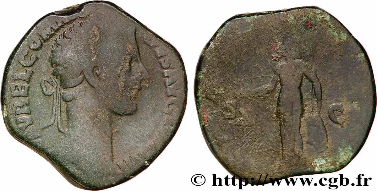 COMMODUS Sesterce VF