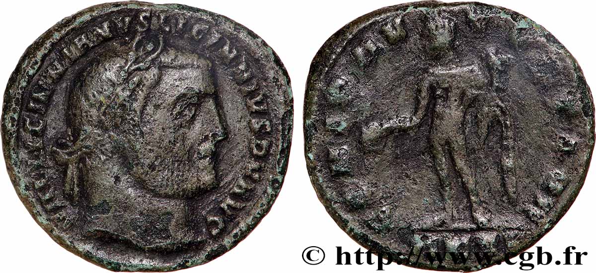 LICINIO I PADRE Follis ou nummus MBC/BC+