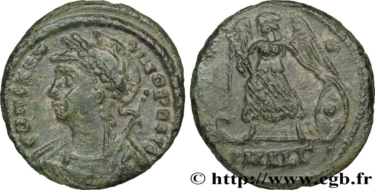 CONSTANTINOPOLIS Centenionalis ou nummus AU