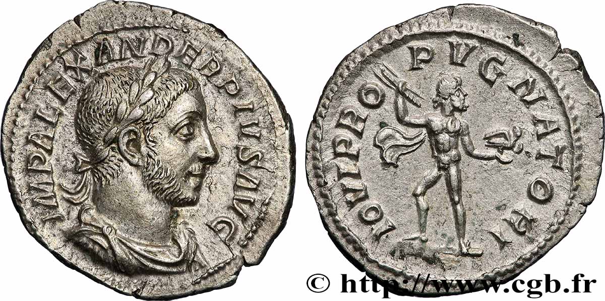 SEVERUS ALEXANDER Denier AU