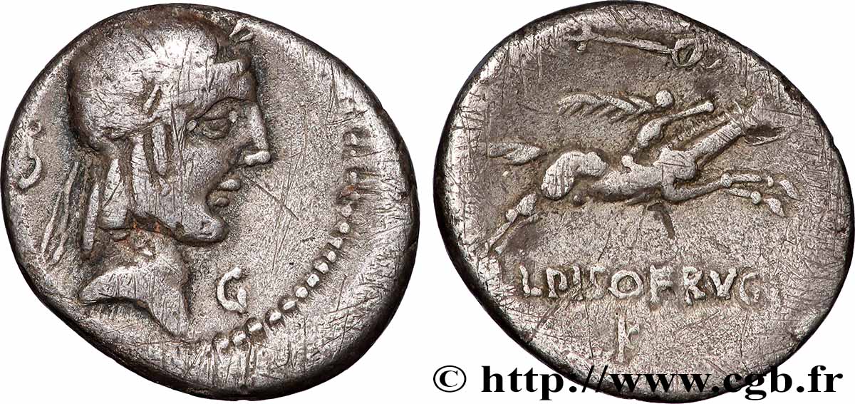 CALPURNIUS Denier XF