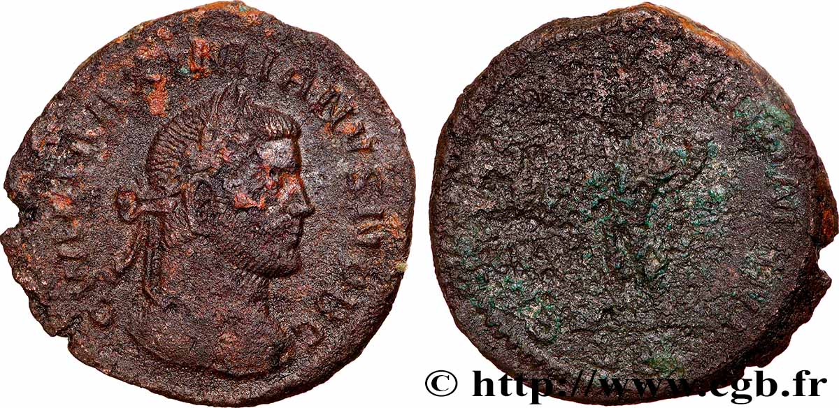 GALERIUS Follis ou nummus XF/VF