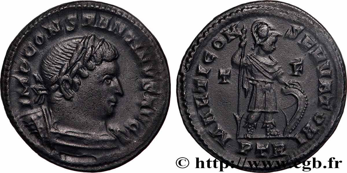 COSTANTINO I IL GRANDE Follis ou nummus q.SPL/SPL