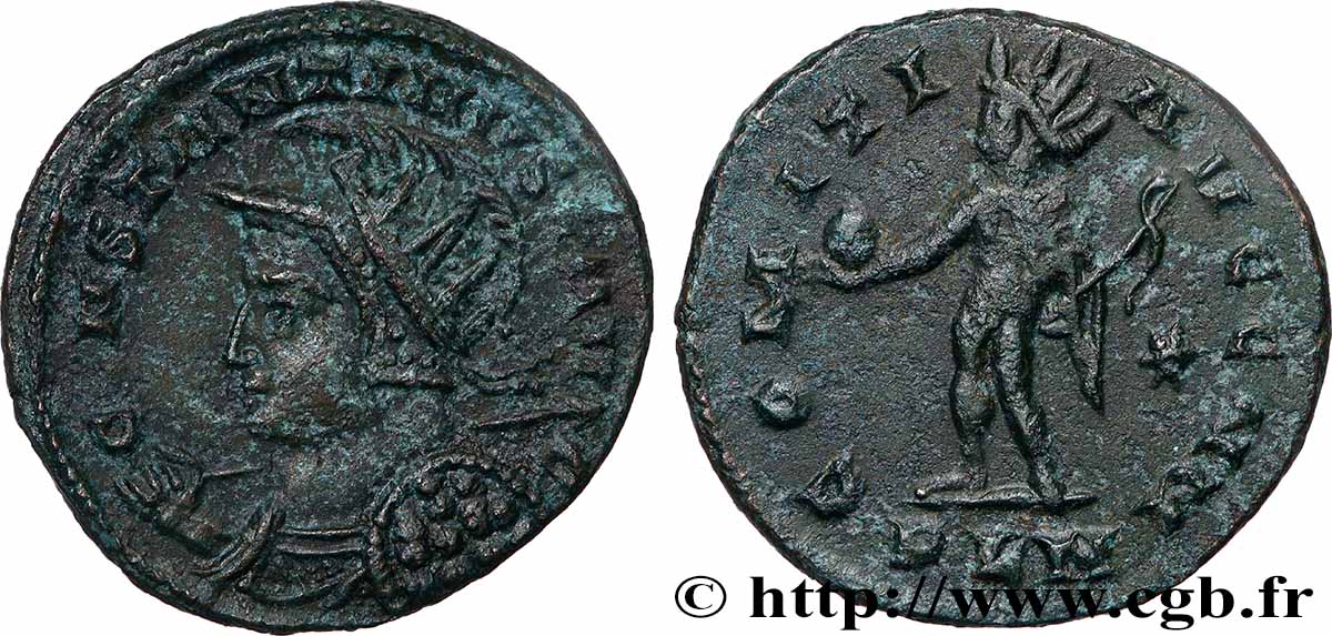 CONSTANTINO I EL MAGNO Follis ou nummus MBC+