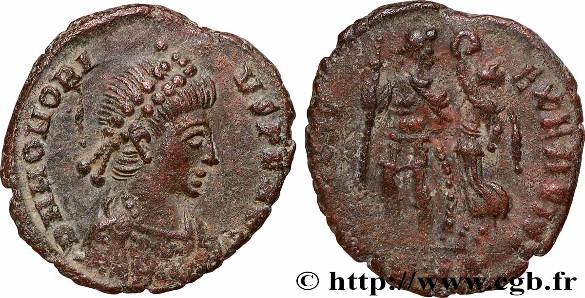 HONORIUS Nummus XF/VF