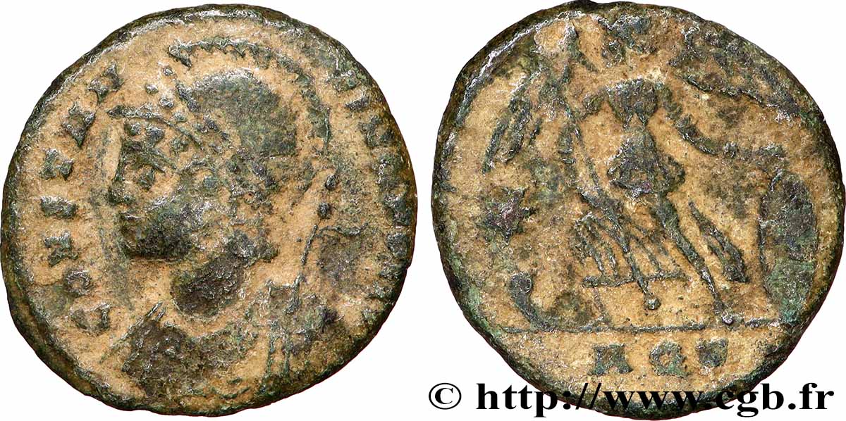 CONSTANTINOPOLIS Centenionalis ou nummus XF