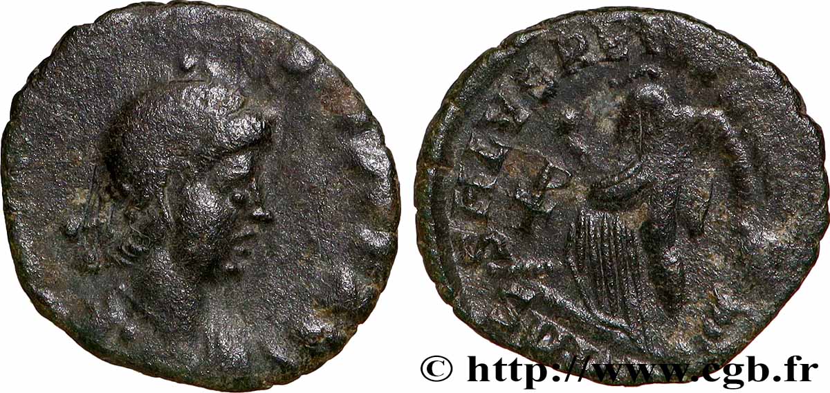 ARCADIUS Nummus ou demi-nummus VF/XF