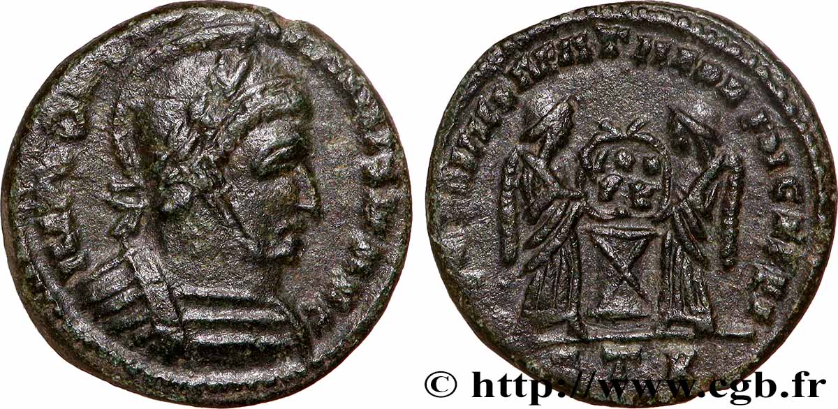 CONSTANTINE I THE GREAT Centenionalis ou nummus XF